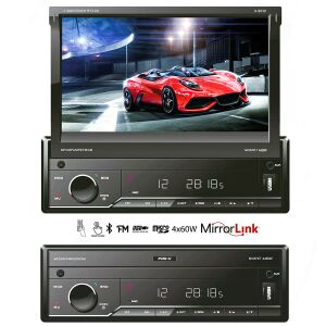 OTO TEYP INDASH 7 4X60W MİRRORLİNK BT/USB/SD/FM/AUX KAMERALI FOR-X X-9030