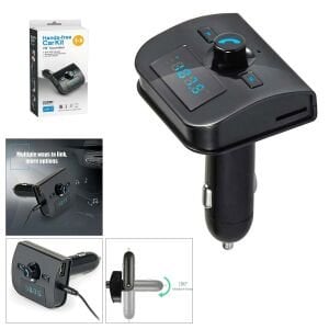 FM TRANSMITTER BLUETOOTH USB TF DİJİTAL EKRAN XK-760