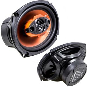 OTO HOPARLÖR OVAL 6X9 1400W 2 ADET KAPAKLI JAMESON JS-6917