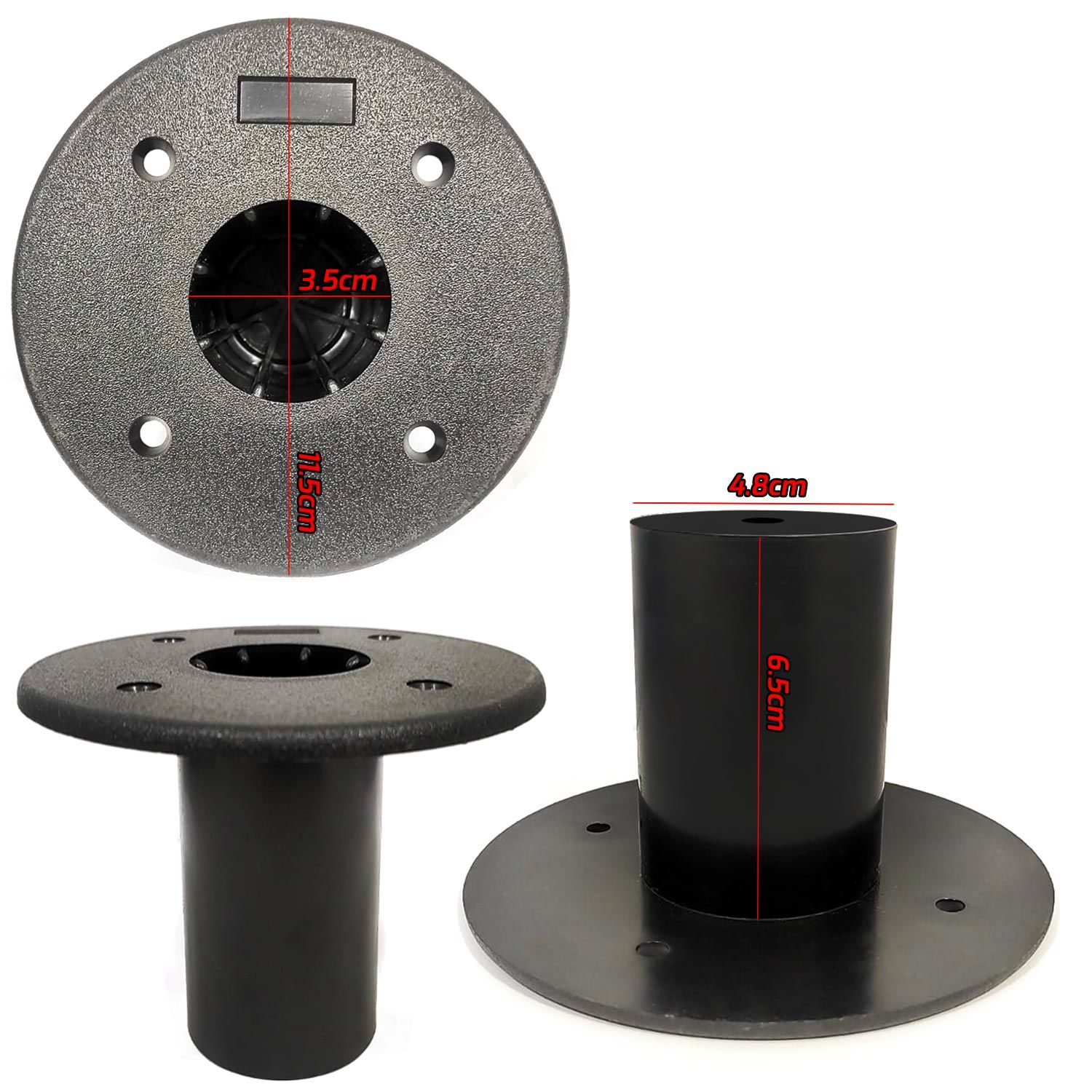 HOPARLÖR DİPLİĞİ PLASTİK 3.5X6.5CM WESTA TE-01