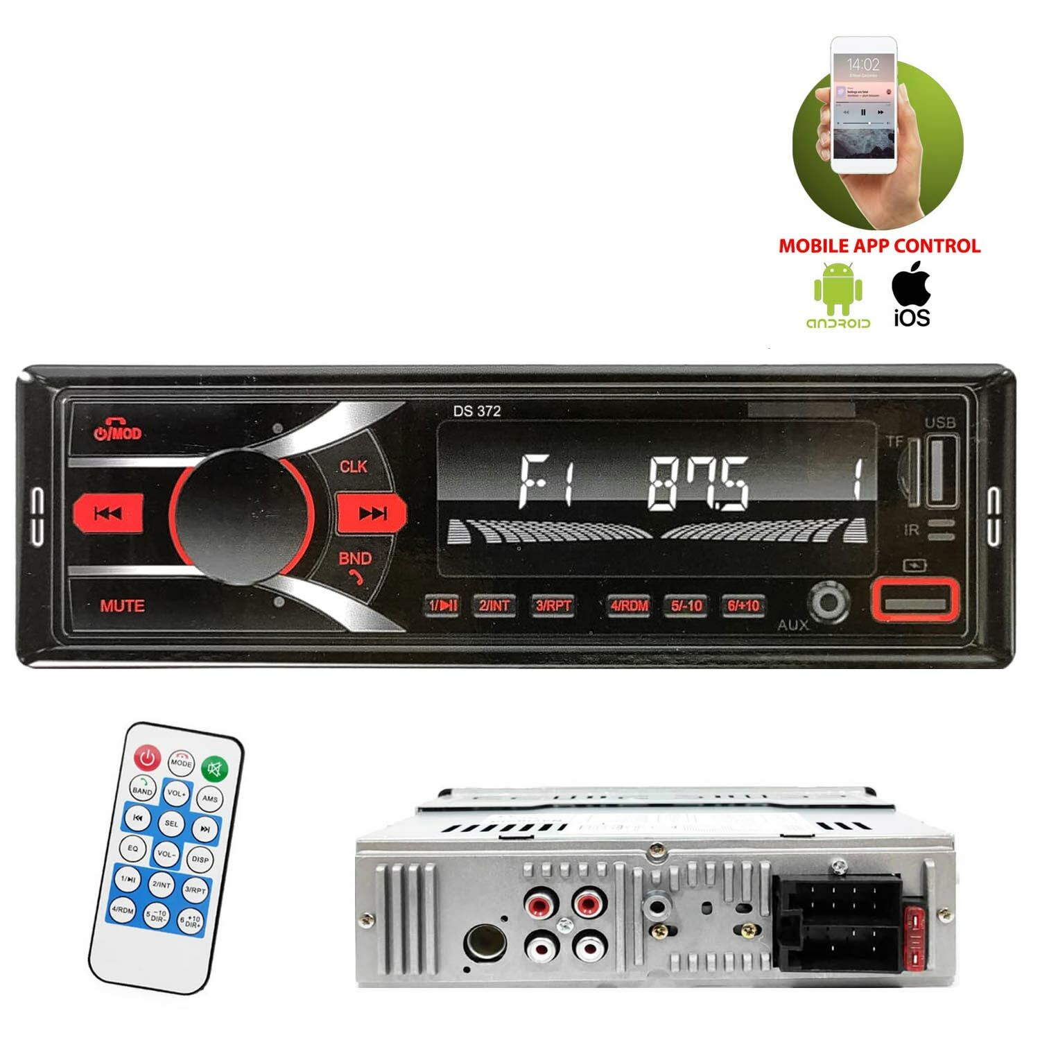 OTO TEYP 4X50W BT/2XUSB/SD/FM/AUX MOBİL APLİKASYON NAVIGOLD DS-372