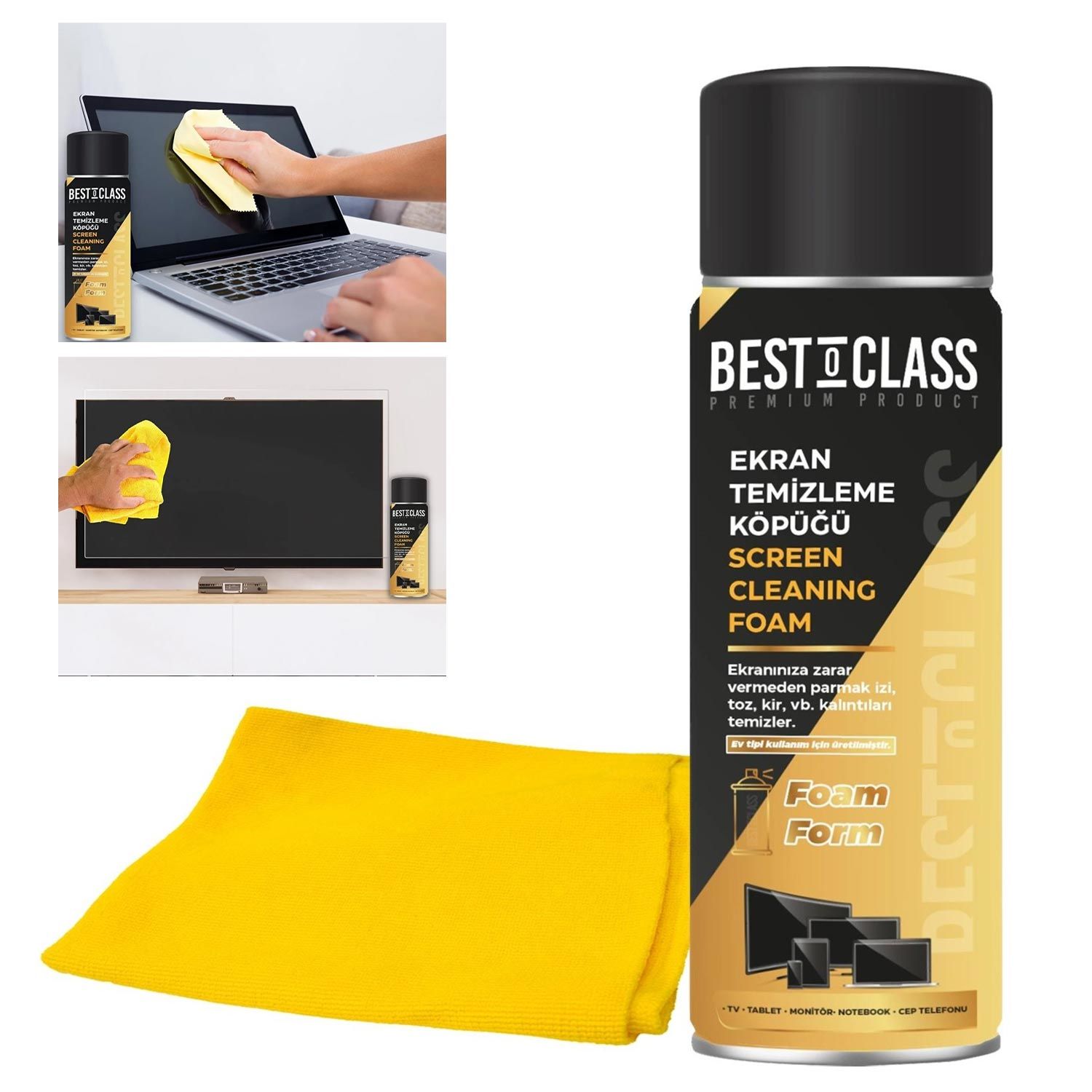 LCD MONİTÖR NOTEBOOK TEMİZLEME SETİ 500ML BESTOCLASS BST-00