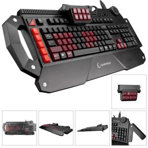 OYUNCU KLAVYE USB MAKROLU EVEREST RAMPAGE DLK-5115