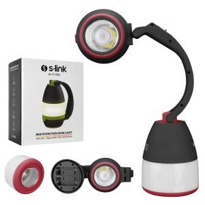MASA LAMBASI PİLLİ 3W+10SMD 360 DÖNGÜLÜ S-LİNK SL-FL1882