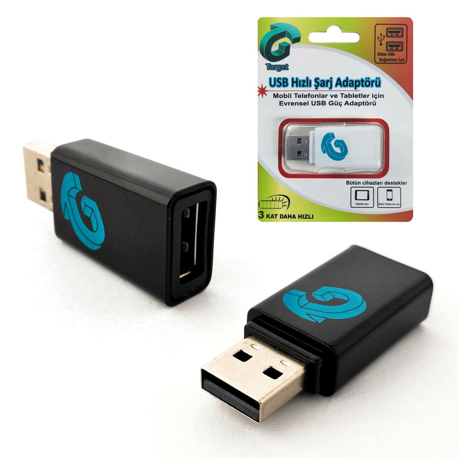 USB HIZLI ŞARJ ADAPTÖRÜ TARGET