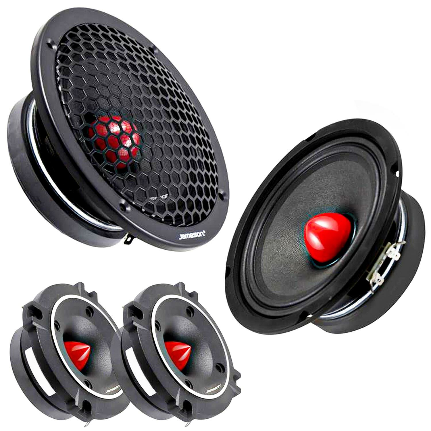 OTO MIDRANGE COMPONENT 16CM 200W  2 ADET JAMESON JMD-652SPL