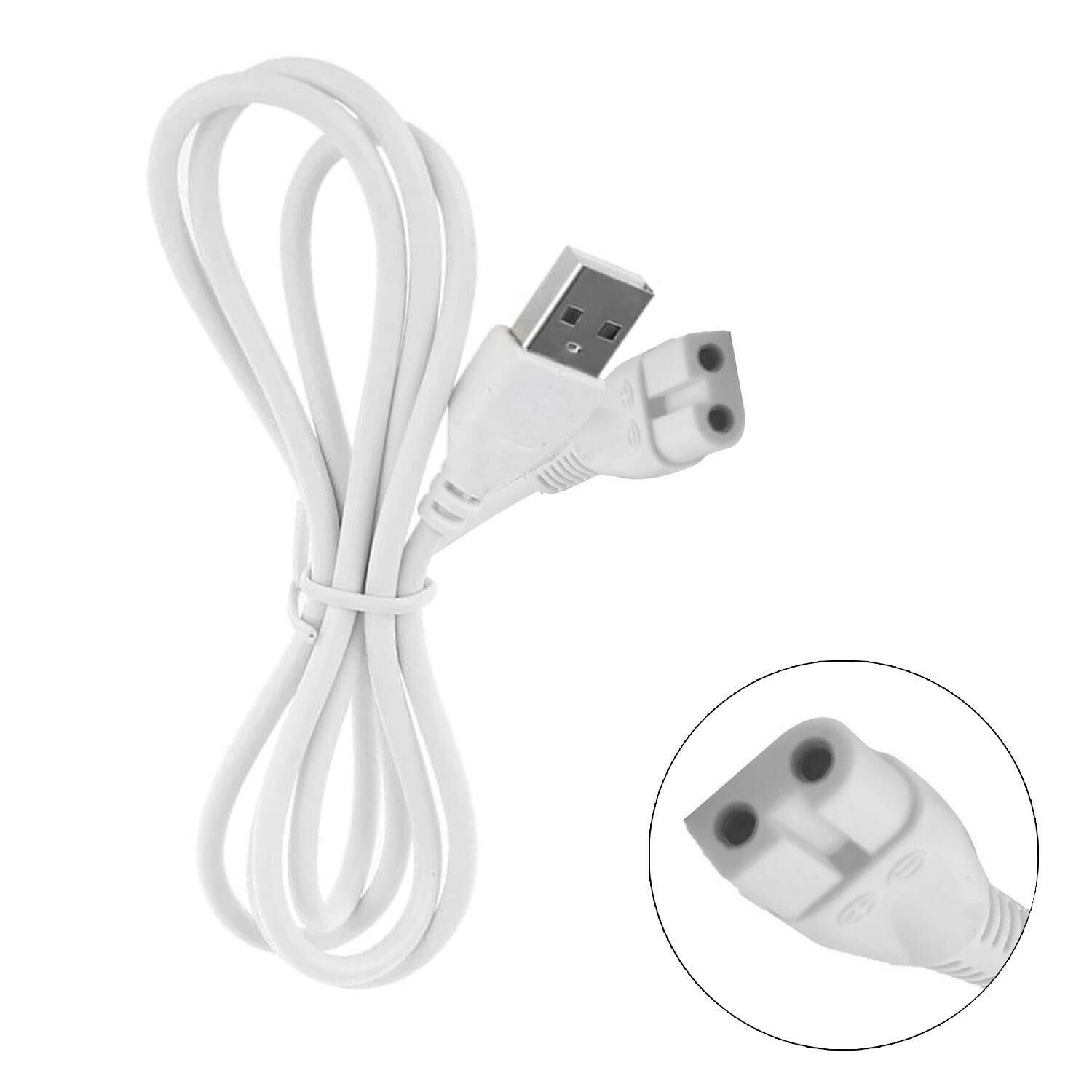 TIRAŞ MAKİNESİ ŞARJ KABLOSU C7 TO USB 1MT NO5 G-533-5