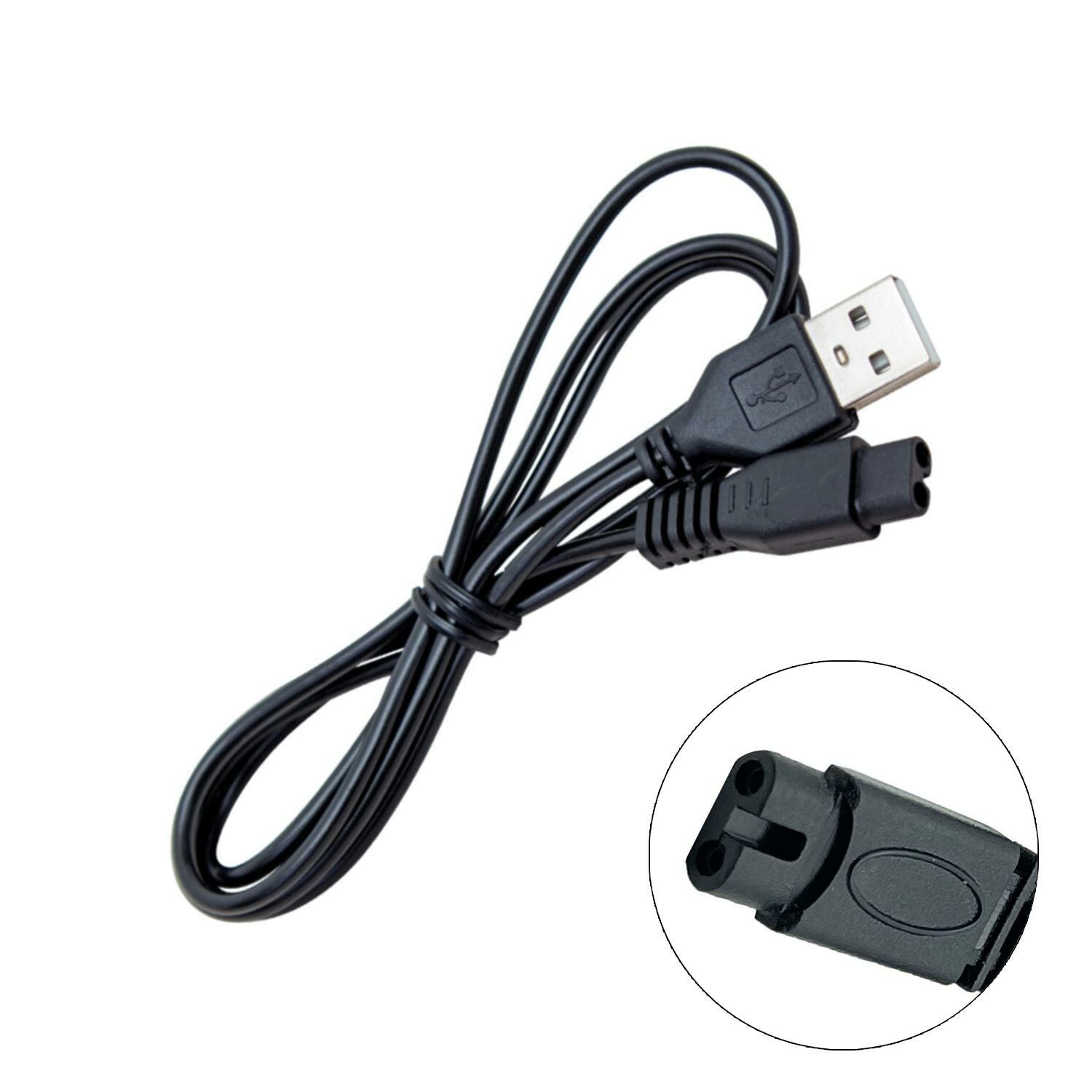 TIRAŞ MAKİNESİ ŞARJ KABLOSU C7 TO USB 50CM NO4 G-533-4