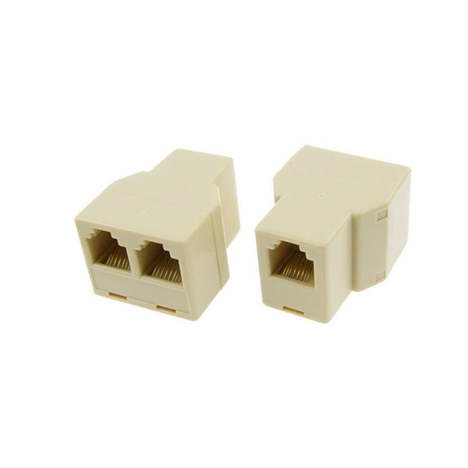 RJ45 İNTERNET DAĞITICI ÇOĞALTICI 8PIN 1 DİŞİ TO 2 DİŞİ