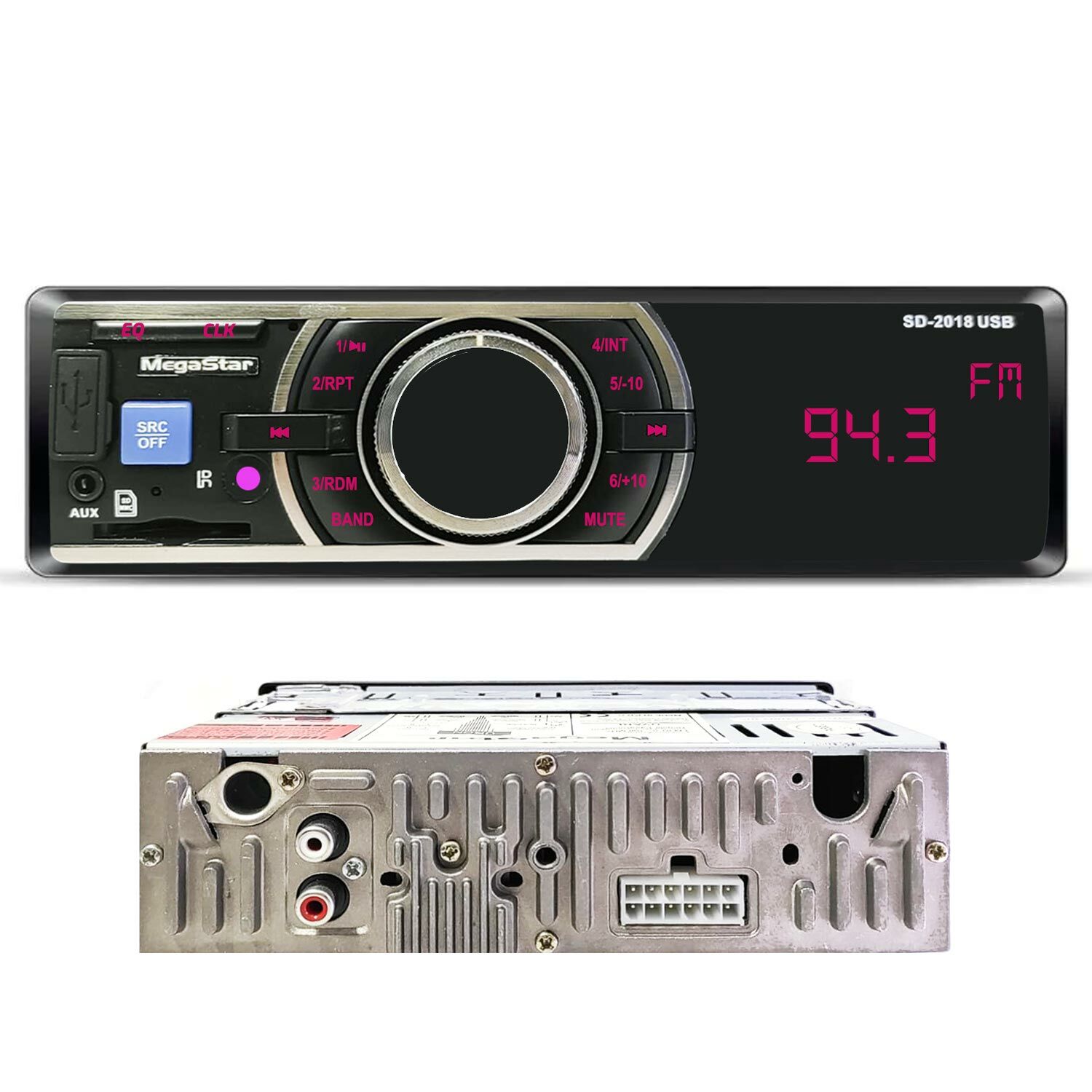 OTO TEYP 4X25W USB/SD/FM/AUX MEGASTAR SD-2018
