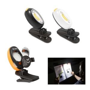 LED KİTAP OKUMA LAMPASI MANDALLI PİLLİ S-LİNK SL-8712