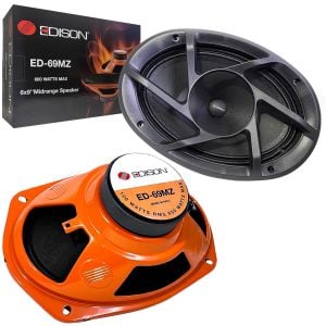 OTO MIDRANGE OVAL 6X9 600W KAPAKLI 2 ADET EDISON ED-69MZ