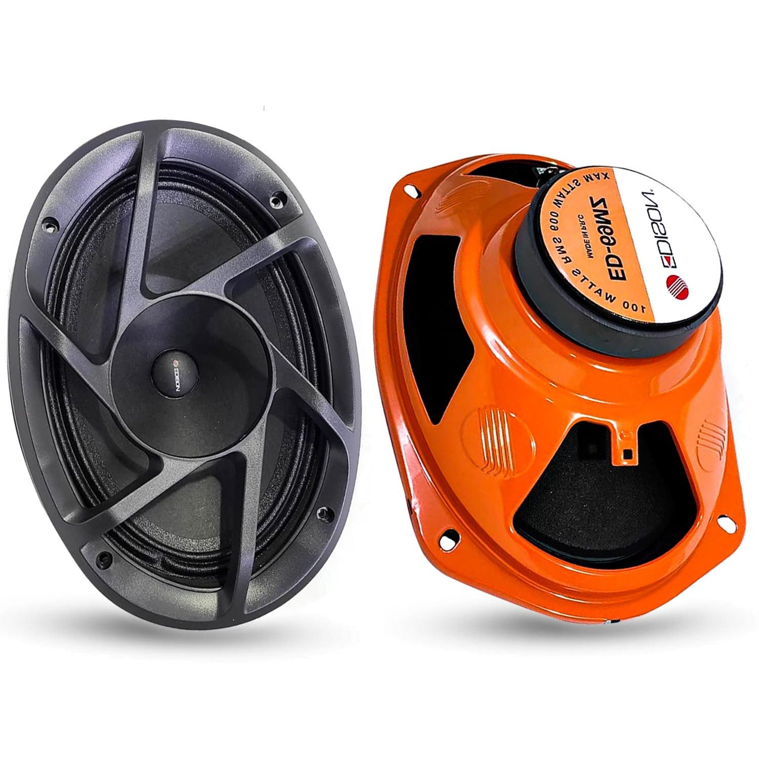 OTO MIDRANGE OVAL 6X9 600W KAPAKLI 2 ADET EDISON ED-69MZ