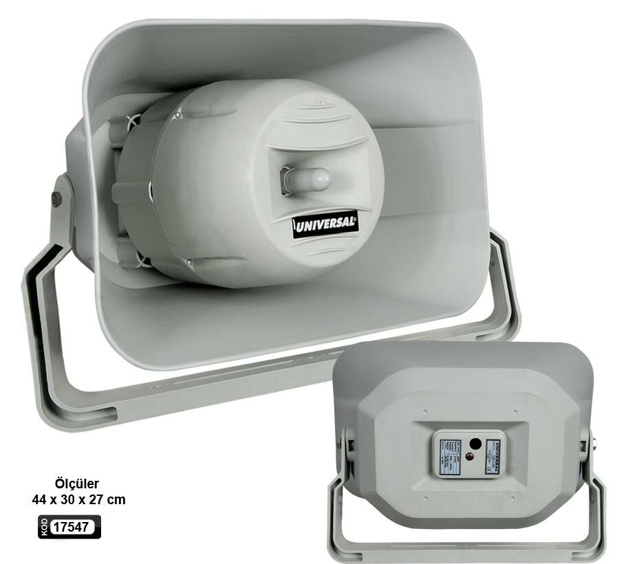 HORN HOPARLÖR IP66 350W 8 OHM UNIVERSAL AQUA-160