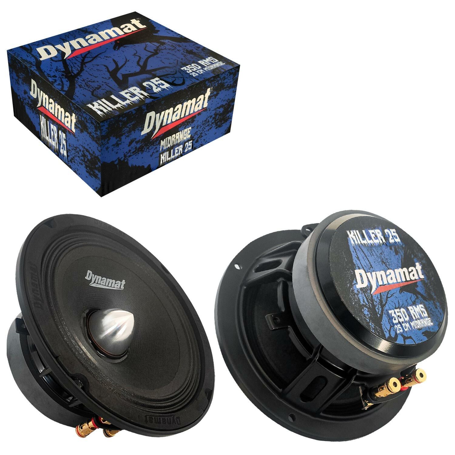 DYNAMAT KILLER-25 Oto Midrange 25cm 350 Watt 1 Adet
