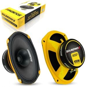 OTO MIDRANGE OVAL 6X9 400W 2 ADET SOUNDMAX SX-M69F