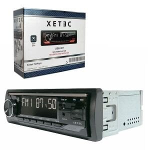 XETEC USB-307 Oto Teyp 4X50 Watt Bluetooth Usb Sd Fm Aux
