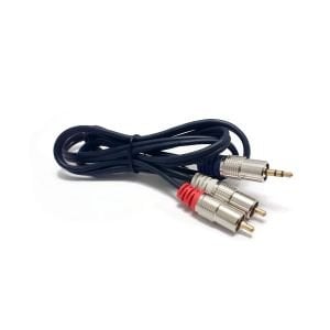 KABLO 2RCA AUX 3.5MM 1MT POLAXTOR