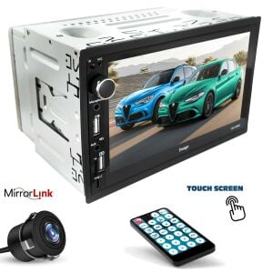 TWOGO GO-3356C Double Teyp 7 İnç 4x60 Watt Mirrorlink