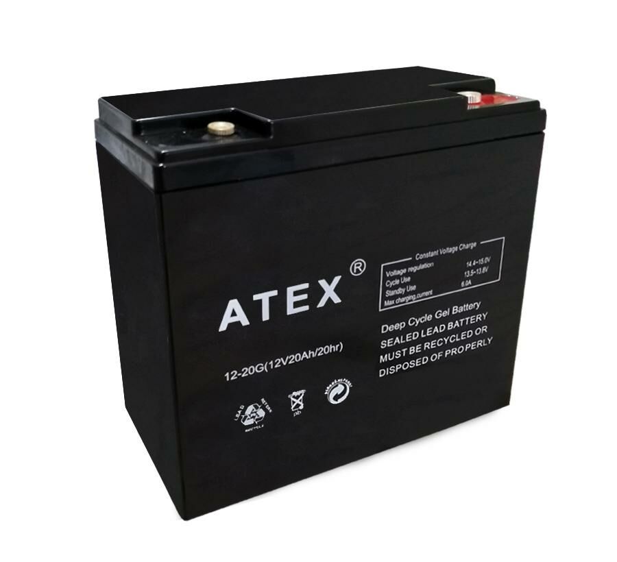 AKÜ 12V 20A JEL (18X7.5X17.5CM) ATEX