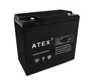 AKÜ 12V 20A JEL (18X7.5X17.5CM) ATEX