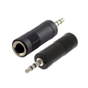 ÇEVİRİCİ JACK 3.5MM STEREO ERKEK TO 6.3MM DİŞİ