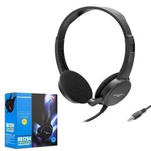 PC KABLOLU KULAK ÜSTÜ KULAKLIK 1.2MT 3.5MM MİKROFONLU HADRON HD-1294