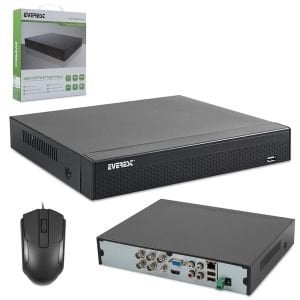 KAYIT CİHAZI NVR 4 KANAL AHD/NVR//IP/TVI HIBRIT 2MP 1080N EVEREST XVR-204D