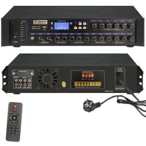 MİXER ANFİ 120W 6 BÖLGELİ BT/USB/SD TRAFOLU WESTA WM-2120U