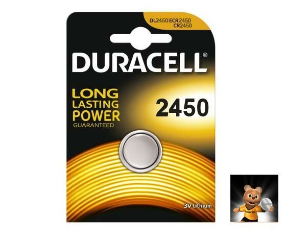 PİL DÜĞME 2450 3V (1 ADET) DURACELL