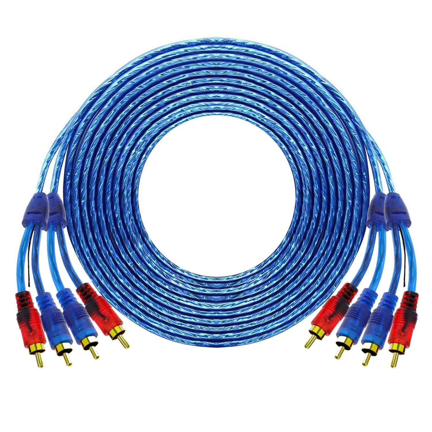 ANFİ KABLOSU 4RCA 4RCA ŞASELİ 4.5MT GOLD (PIONEER MODEL)