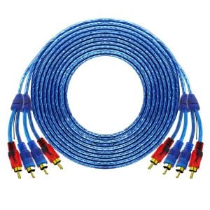 ANFİ KABLOSU 4RCA 4RCA ŞASELİ 4.5MT GOLD (PIONEER MODEL)