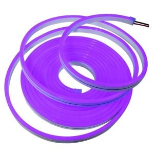 NEON ŞERİT LED 12V 2835 DIŞ MEKAN 5 METRE MOR PURPLE ALLES