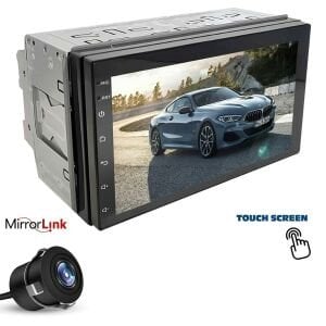 DOUBLE TEYP 7 4X60W ANDROID MİRRORLİNK GPS/BT/USB/FM 1GB RAM 16GB HAFIZA KAMERALI TWOGO GO-3X