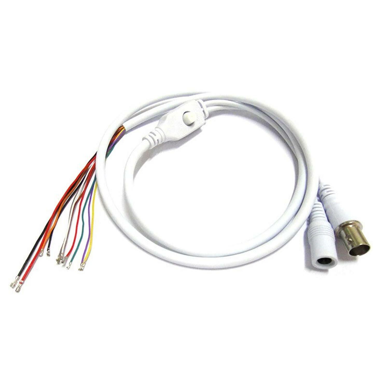 GÜVENLİK KAMERA KABLOSU HAZIR BUTONLU 11 PINLI BNC DİŞİ JACK FİŞLİ 90CM