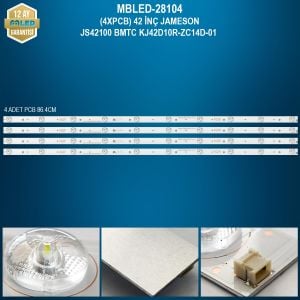 MBLED (4XPCB) 42 İnç Jameson Js42100 Bmtc Kj42D10R-Zc14D-01