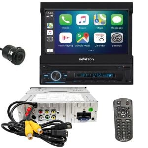 OTO TEYP INDASH 7 4X50W ANDROID BT/USB/SD/FM/AUX/GPS 3GB RAM 16GB HAFIZA KAMERALI NEWFRON NF-AN7010