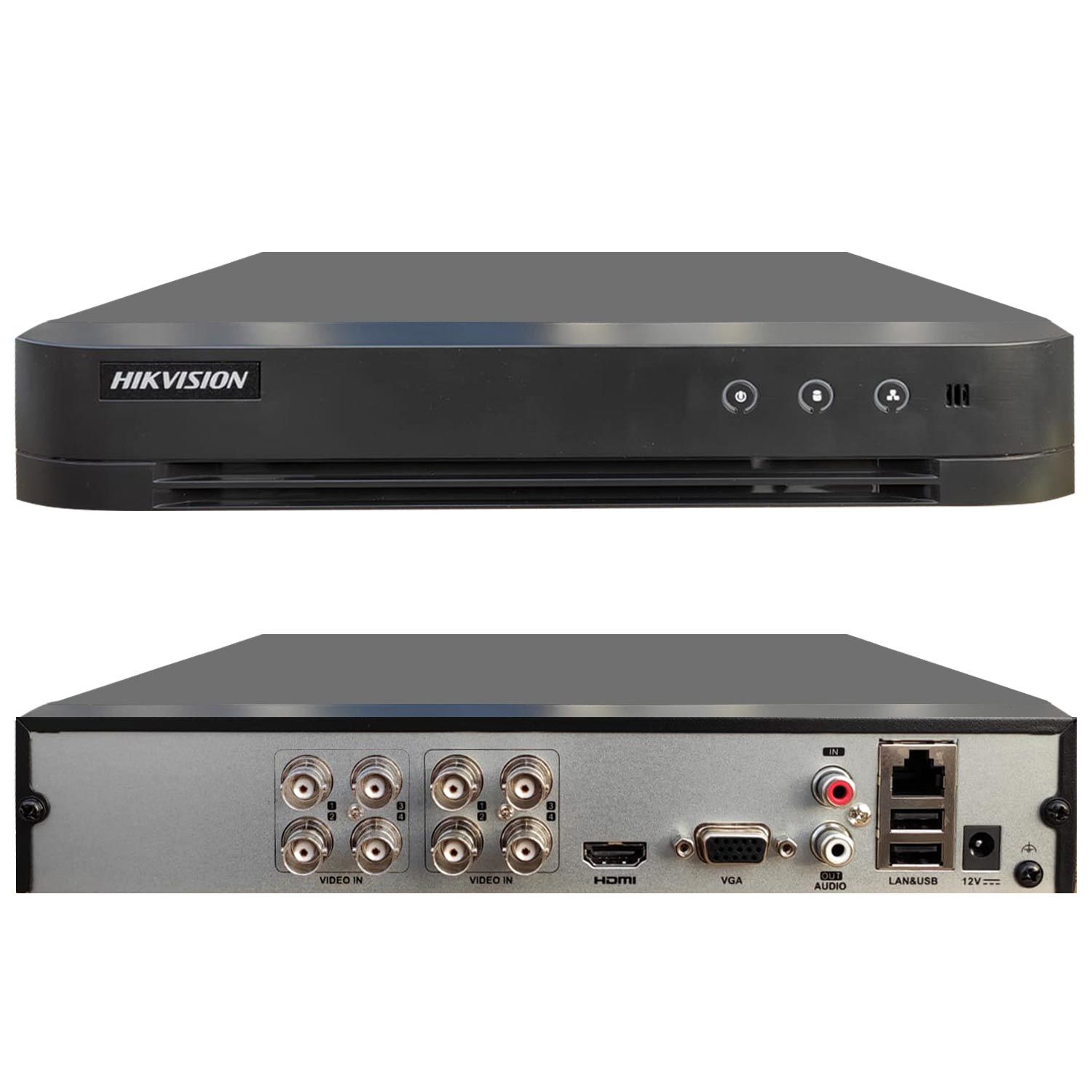 KAYIT CİHAZI AHD DVR 8 KANAL 5MP 1080P H265 5IN1 HDTVI/CVI/CVBS/IP HIKVISION DS-7208HGHI-K1