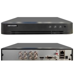 KAYIT CİHAZI AHD DVR 8 KANAL 5MP 1080P H265 5IN1 HDTVI/CVI/CVBS/IP HIKVISION DS-7208HGHI-K1