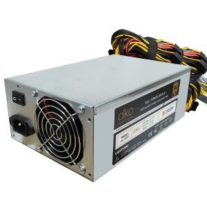 POWER SUPPLY 2000W 96 PLUS ÇOKLU 2 FANLI MİNİNG İÇİN OLKO SP-2000