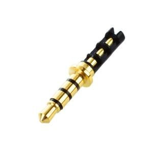ŞASE AUX JACK FİŞ 3.5MM 3 BOĞUM GOLD KARKAS PLX-18362