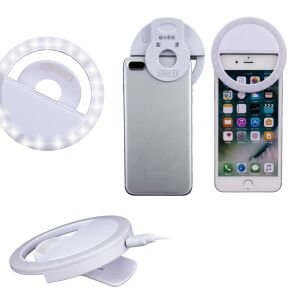 LED SELFIE IŞIĞI MANDALLI ŞARJLI S-LİNK SL-SF300