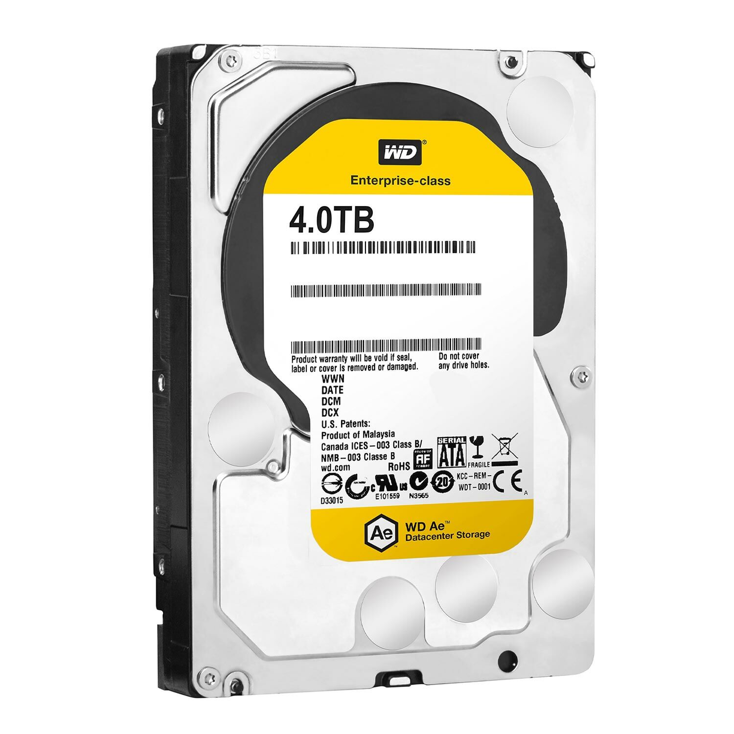 HARDDİSK 4TB 7200RPM SATA3 64MB WESTERN DIGITAL ENTERPRISE