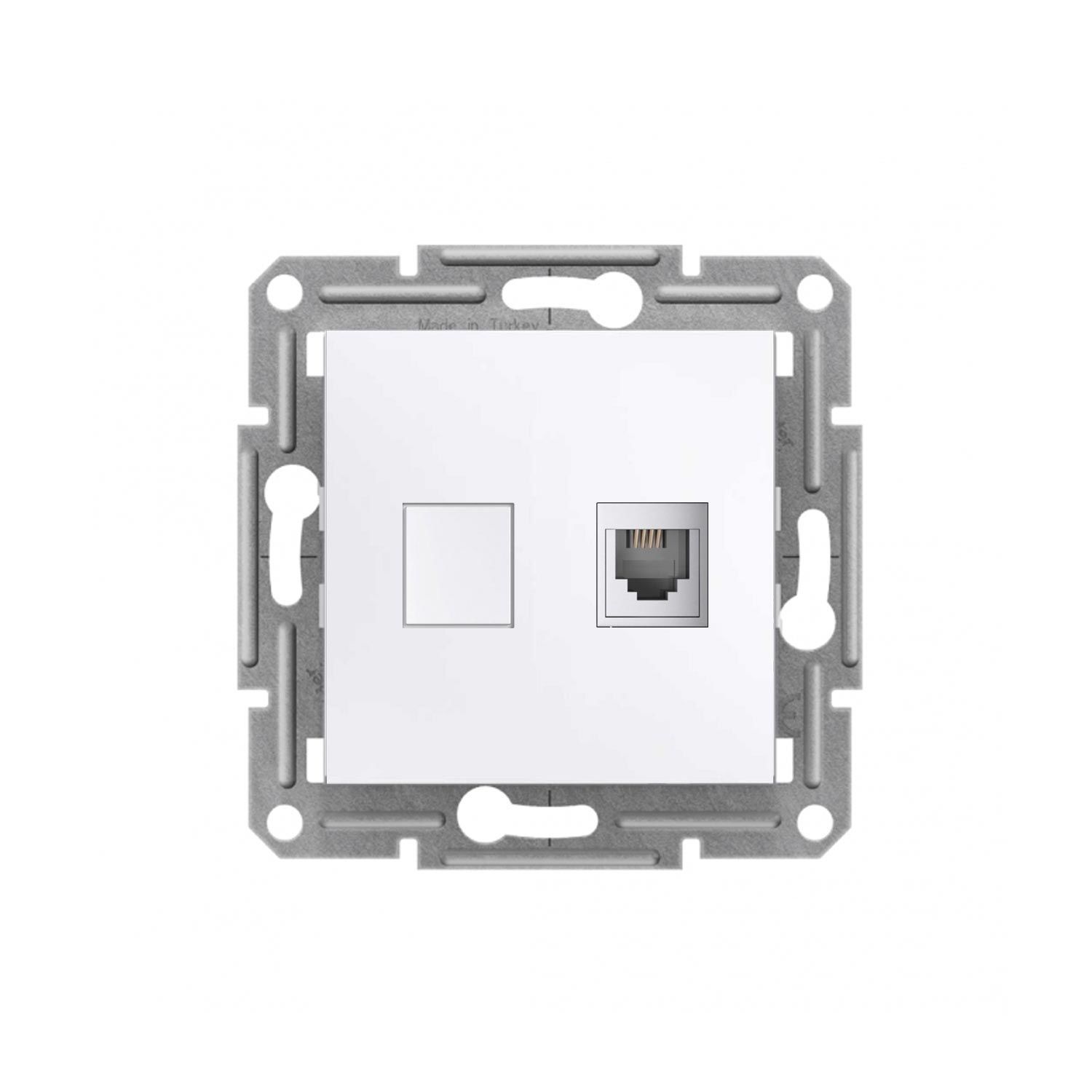CAT3 TELEFON PRİZİ TEKLİ ÇERÇEVESİZ VİKO
