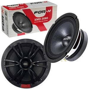 OTO MIDRANGE 20CM 300W 2 ADET BEYAZ FOR-X XMD-3080