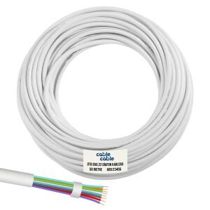 DİAFON KABLOSU DT8 8X0.18 50MT CABLECABLE