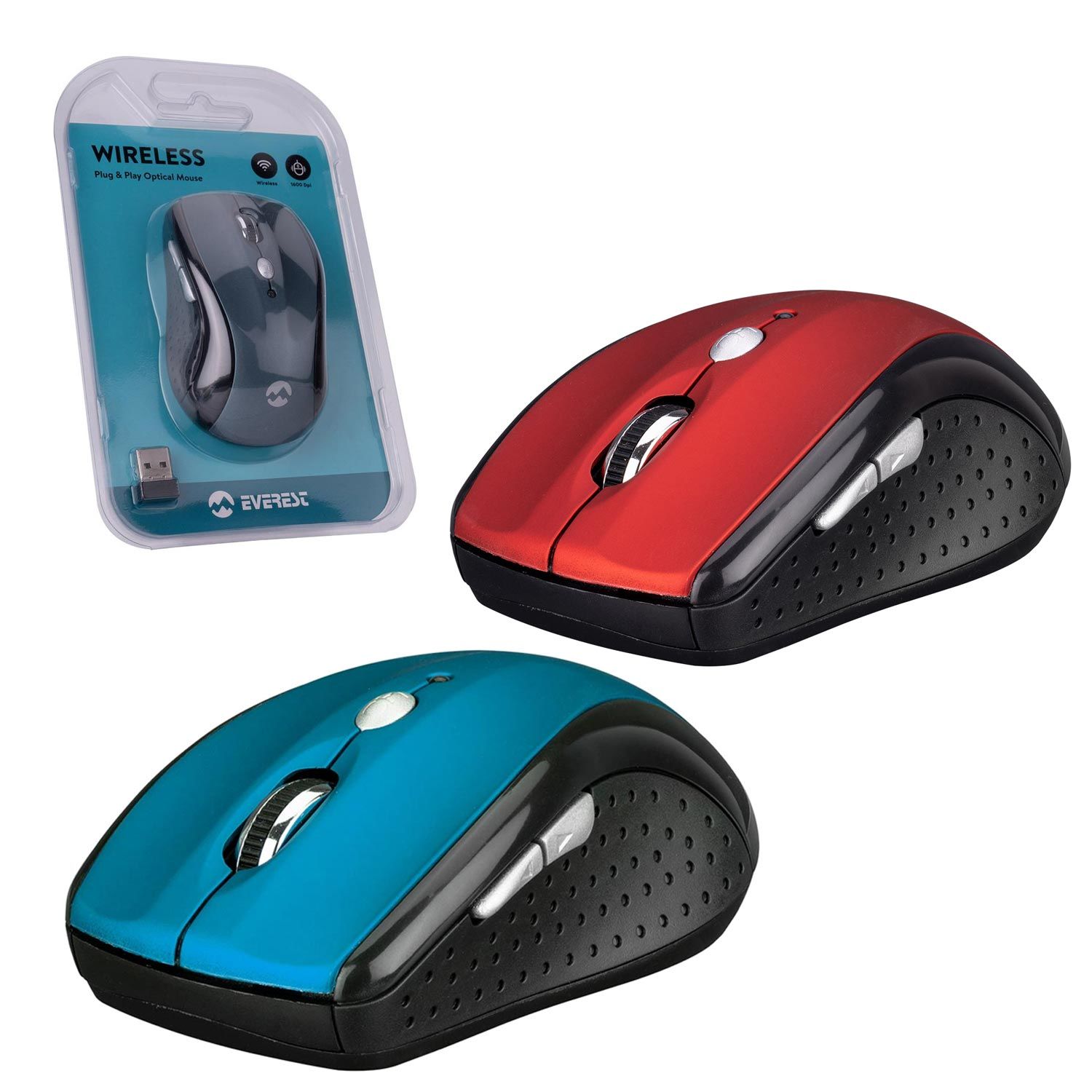 KABLOSUZ MOUSE 2.4GHZ 1600DPI EVEREST SMW-266