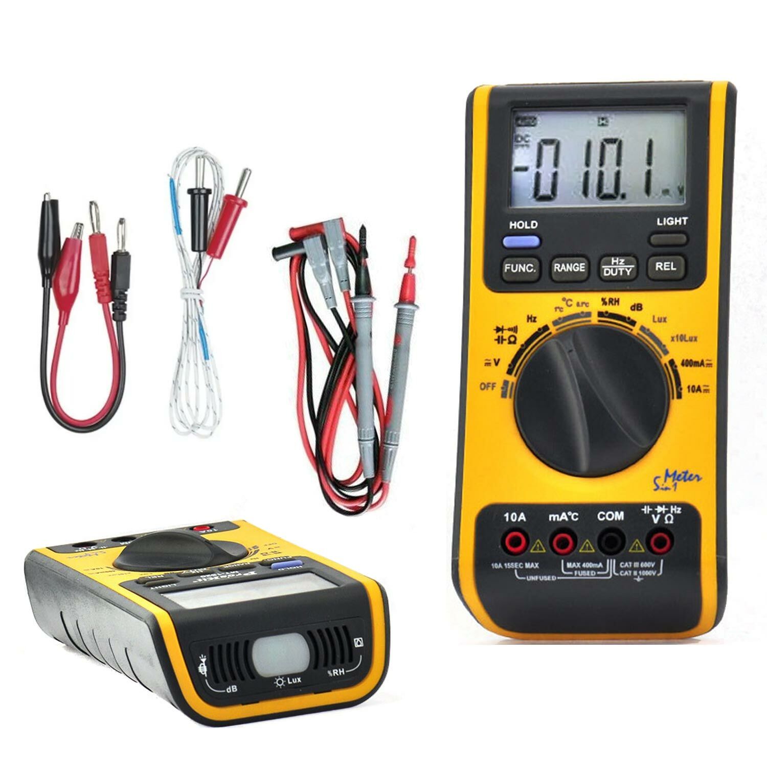ÖLÇÜ ALETİ DİJİTAL MULTİMETRE 5 IN 1 ÇOK FONKSİYONLU TT-ECHNI-C VA-19