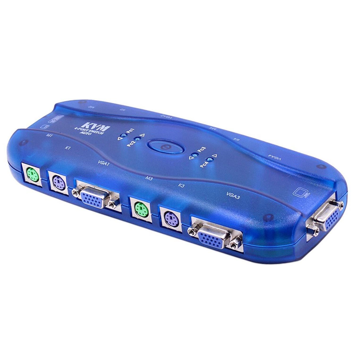 VGA SWITCH KVM PS2 4 GİRİŞ 1 ÇIKIŞ HADRON HD-216