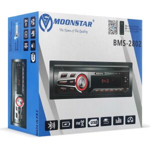 MOONSTAR BMS-2802 OTO TEYP 4X45 WATT BLUETOOTH MOBİL APLİKASYON
